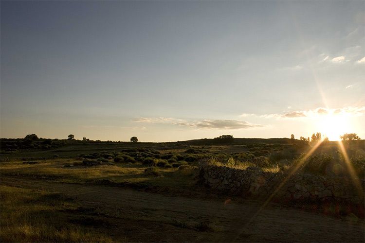La Sierra de Ávila al anochecer