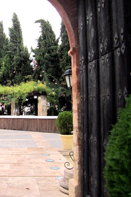 Una de las puertas