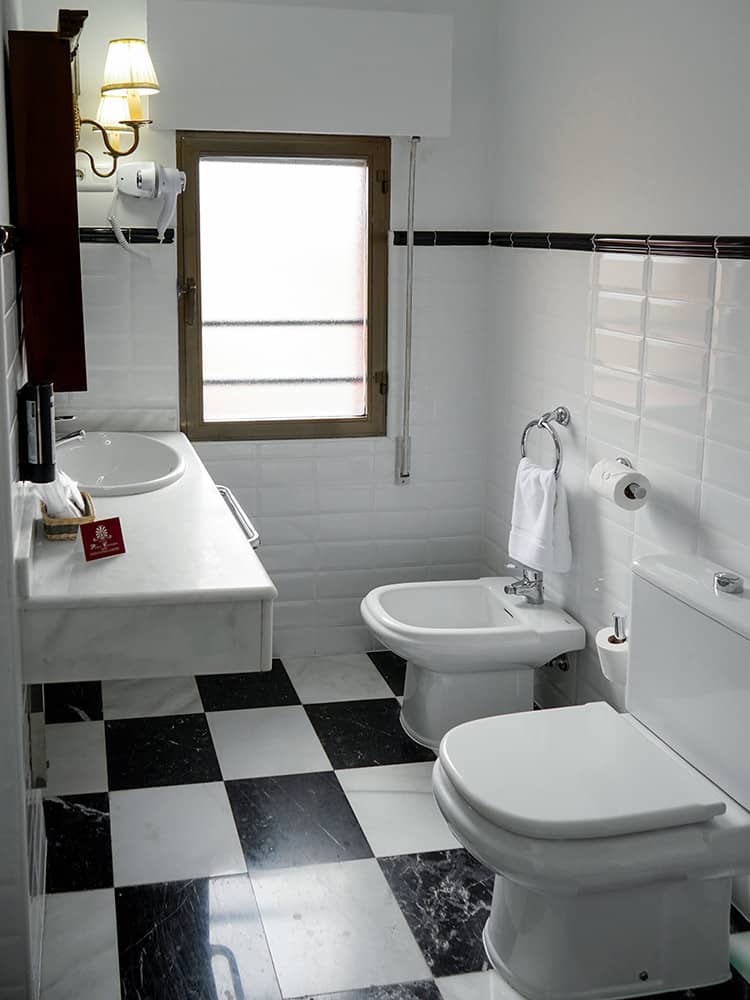 Baño de una habitación